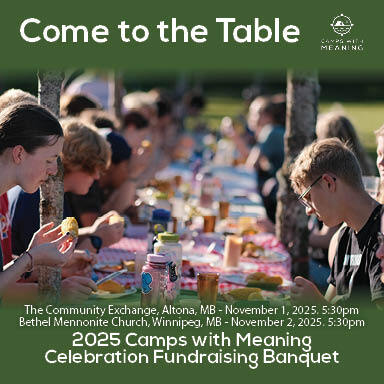 Camps with Meaning Celebration Fundraising Banquet - Winnipeg